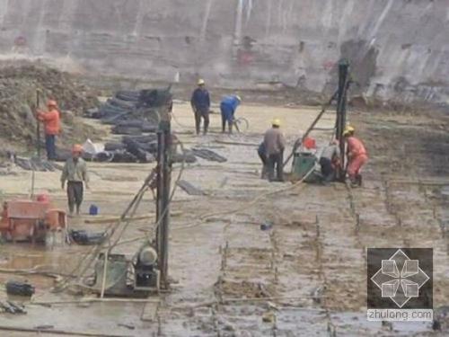 平泉我公司承建北京房山区水池地基注浆加固工程